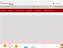 Tablet Screenshot of columbia-fresh.com